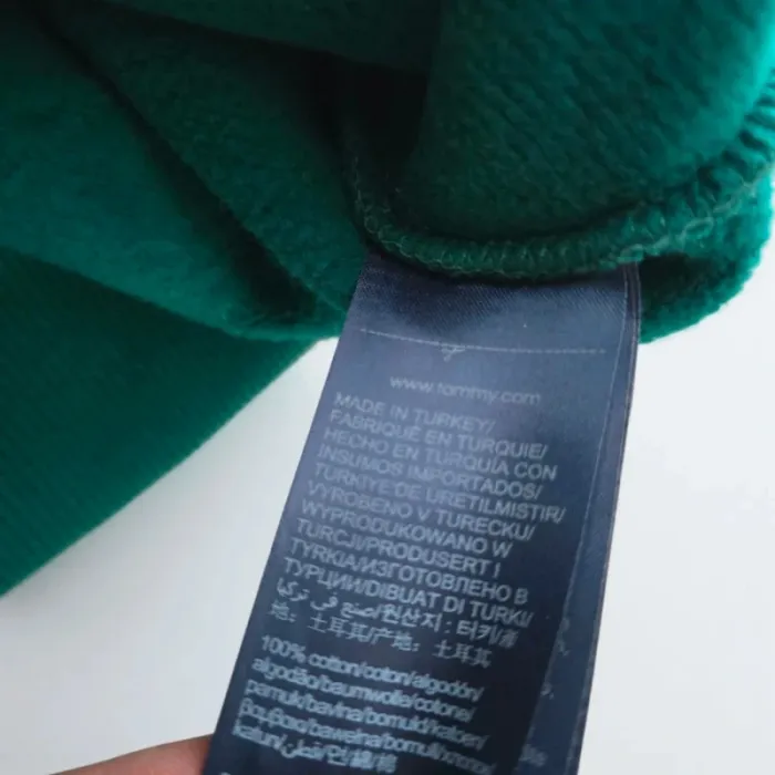 Sweat vert tommy jeans - photo numéro 3