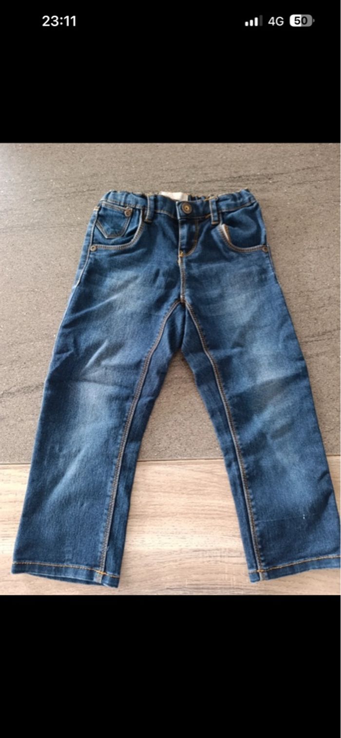 Vends jean fille name it en très bon état - photo numéro 2