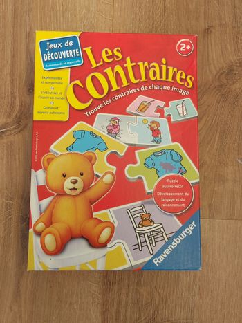 Jeux société les contraires