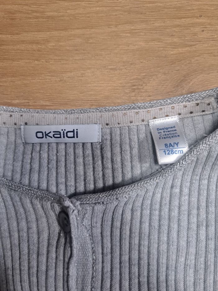 Gilet okaidi fille 8 ans - photo numéro 2