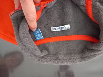 Polaire Okaidi orange