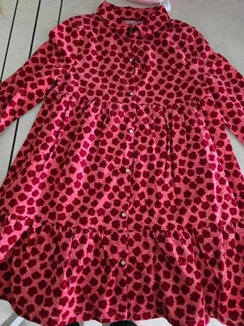 Robe dpam velours 6 ans