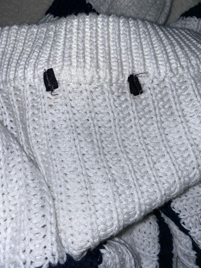 Superbe Pull Ample Bicolore Taille L - photo numéro 11