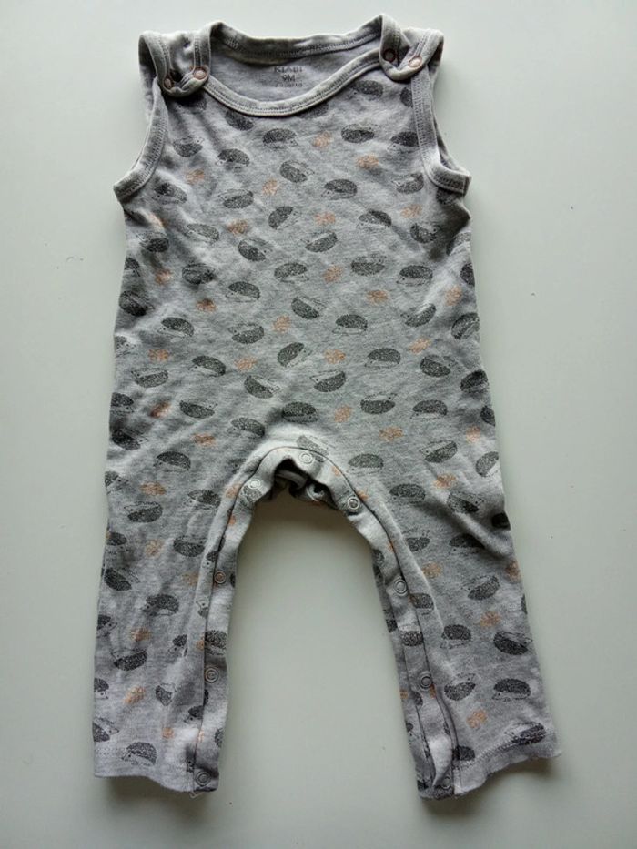 Ensemble salopette en coton 9 mois - photo numéro 4