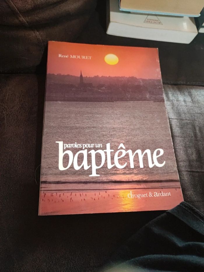 Parole pour un baptême