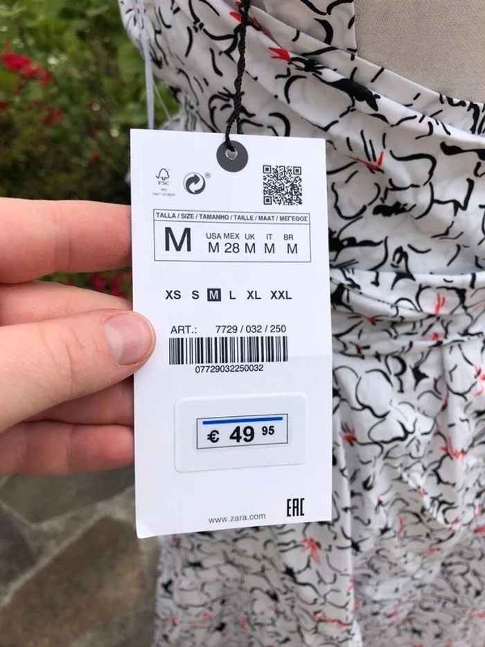 Robe d'été Zara neuve taille M - photo numéro 4