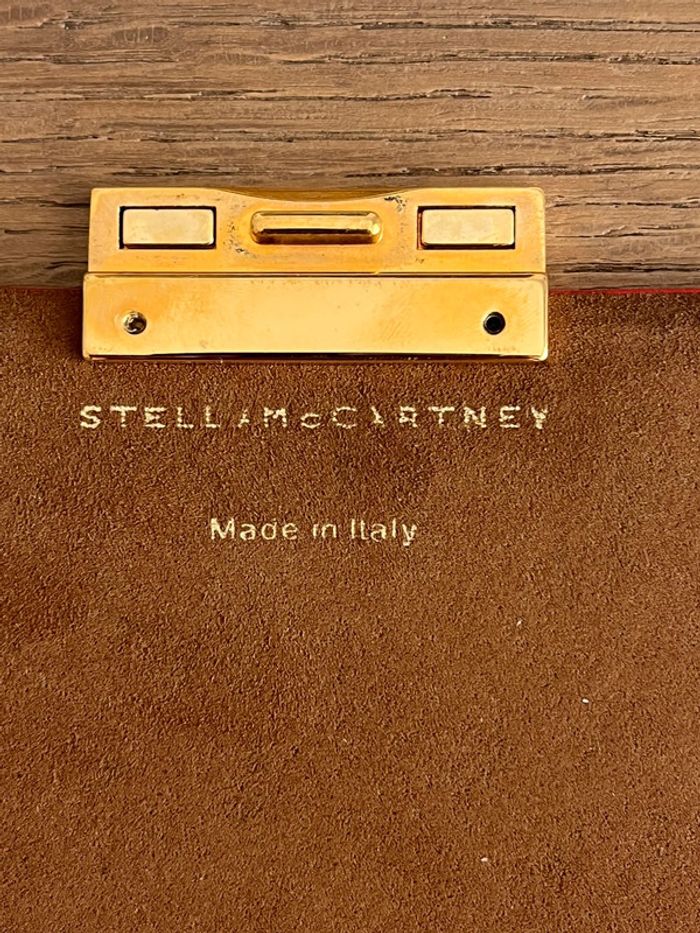 Pochette en cuir rouge Stella McCarteney - photo numéro 7