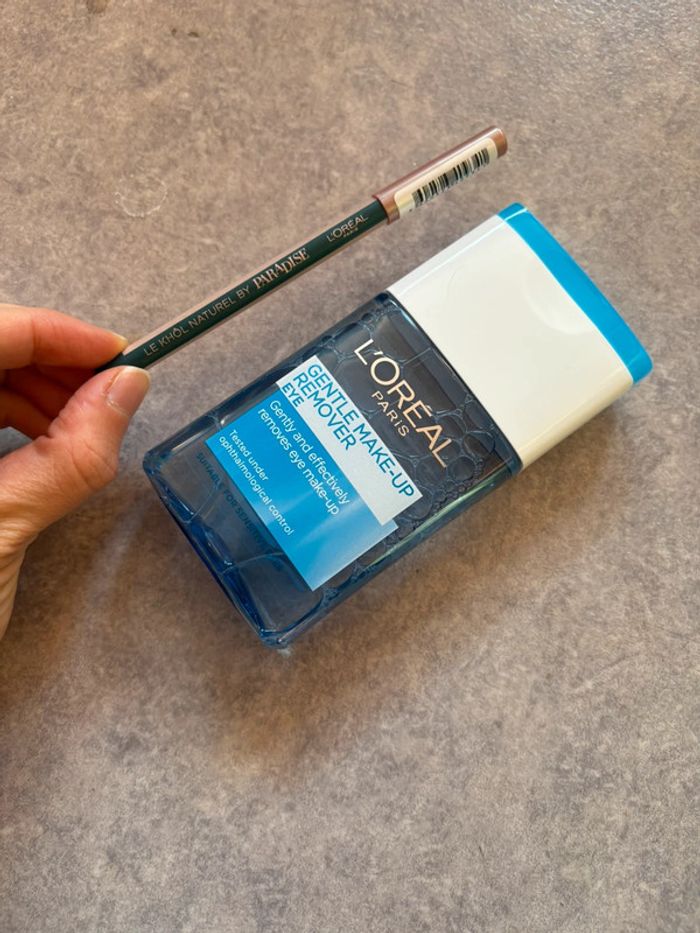 khol et démaquillant l'oréal neufs