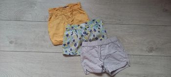 Lot 3 shorts 18 mois