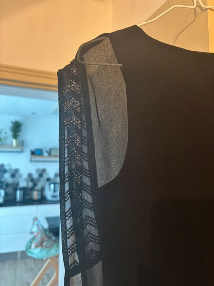 Robe noire habillée Véro Moda Taille M - photo numéro 5