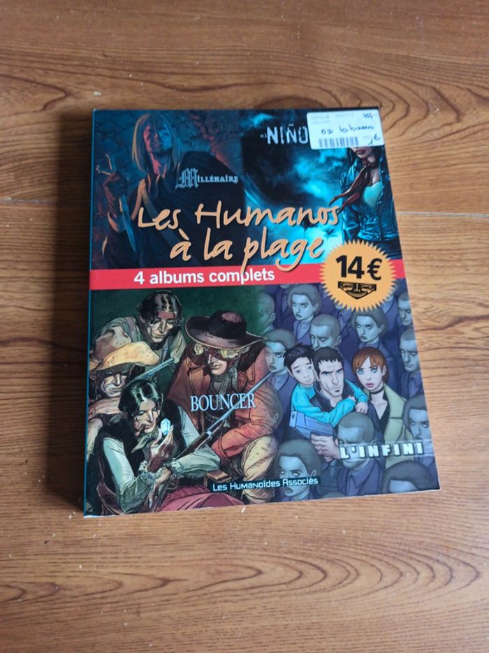 BD les humanoïdes à la plage