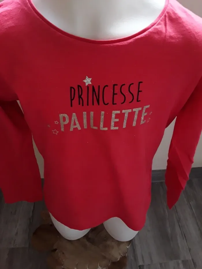 Tee-shirt manches longues 10 ans - photo numéro 2