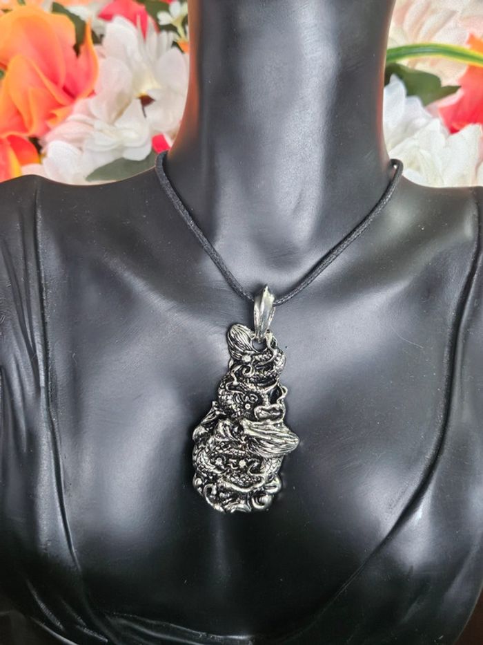 Collier cordon pour homme en acier inoxydable - photo numéro 4