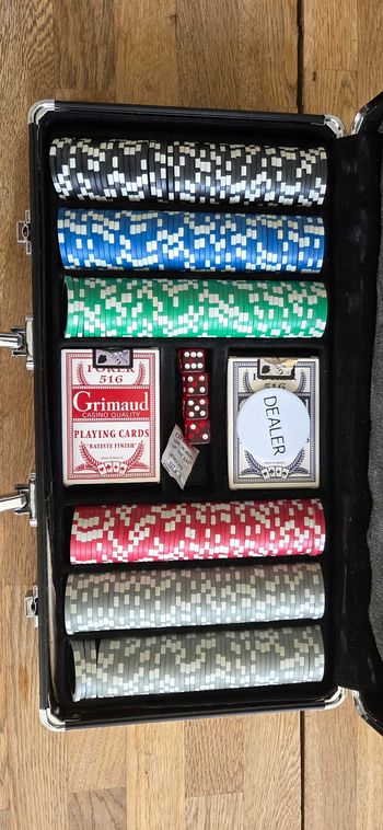 Mallette de poker GRIMAUD