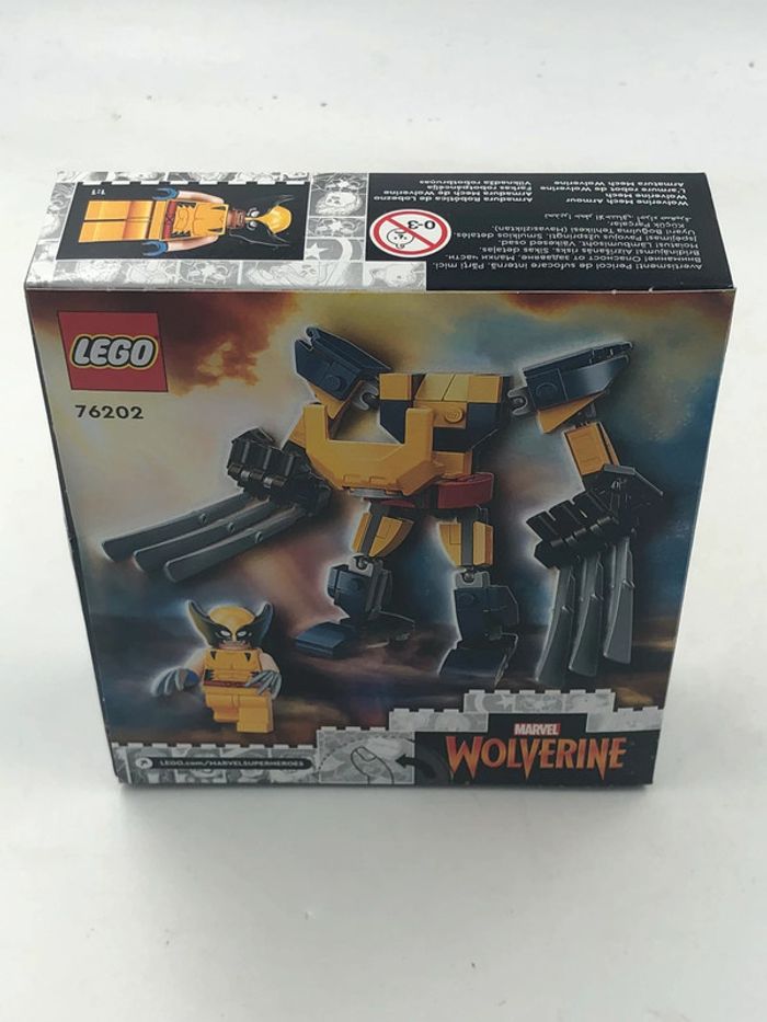 Boîte Lego Marvel Wolverine 76202 neuf - photo numéro 2