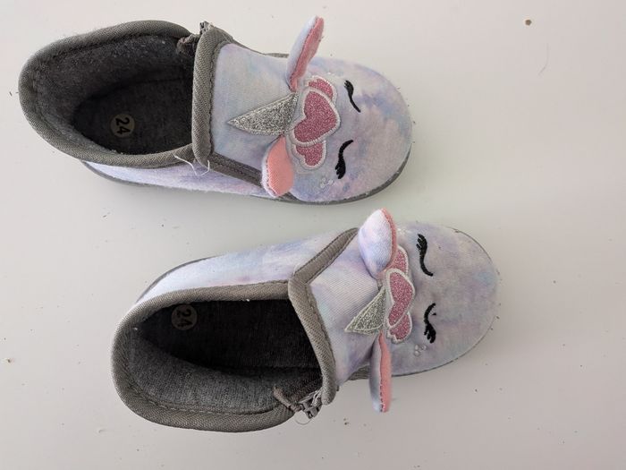 Chaussons licorne