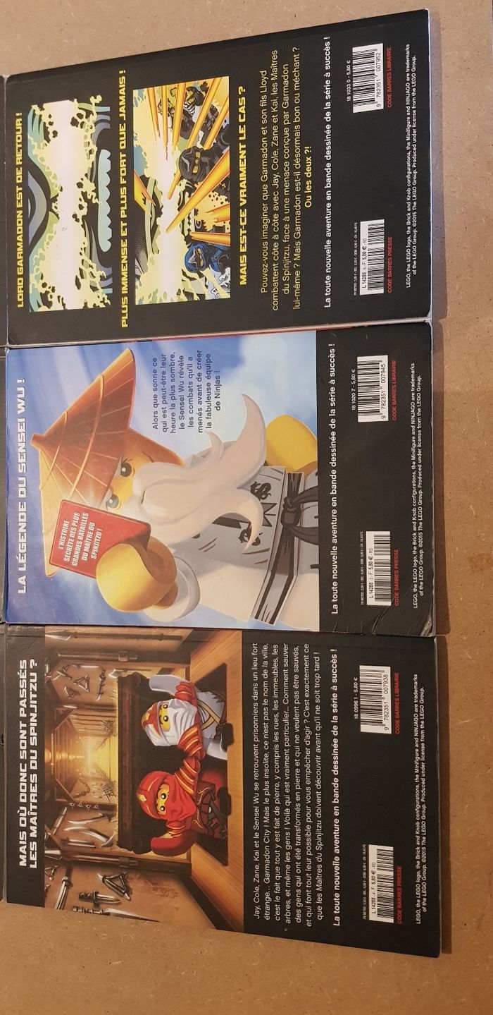 Lot de 6 tomes BD Ninjago - photo numéro 7