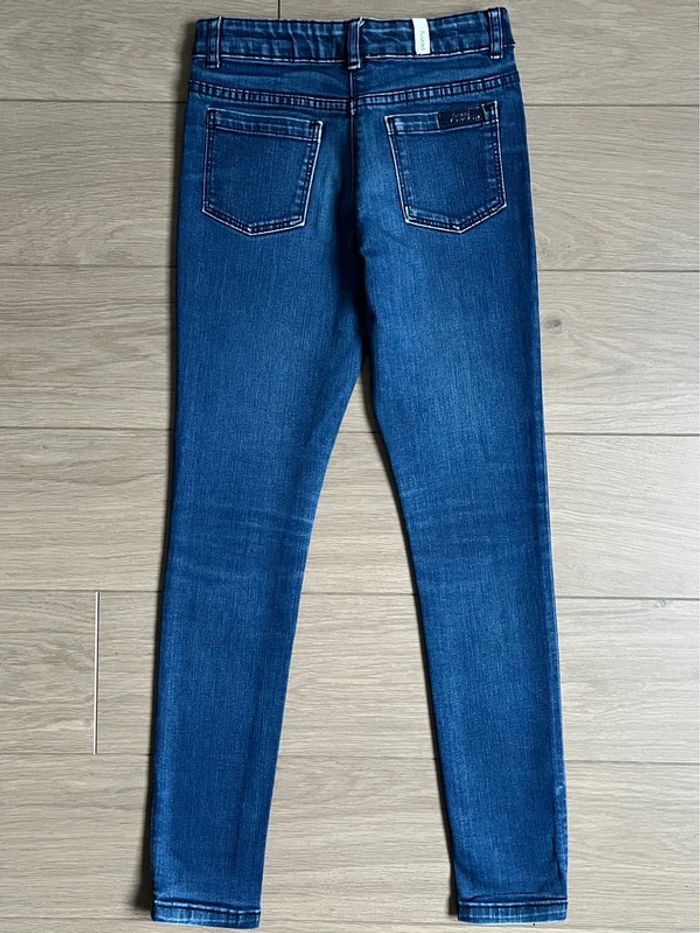 Pantalon skinny en denim avec taille ajustable Jacadi T-10 ans - photo numéro 4
