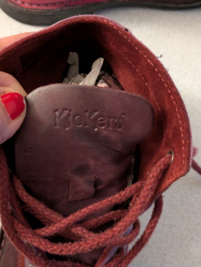 Kickers violet et rose 26 - photo numéro 5