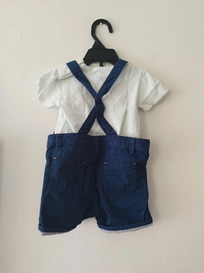 Ensemble tee shirt salopette - photo numéro 3