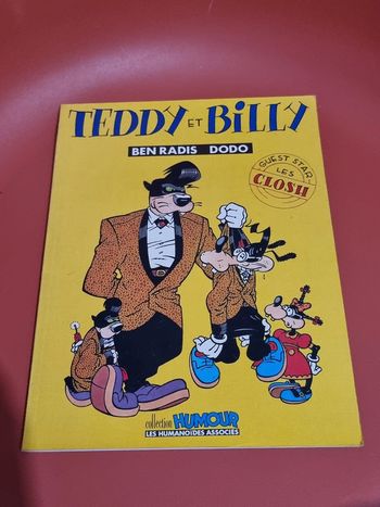 Bd Teddy et Billy - Ben Radis Dodo - Humour les Humanoïdes associés