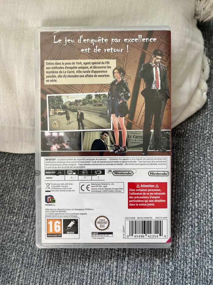 Jeu Nintendo switch deadly premonition 2 - photo numéro 2