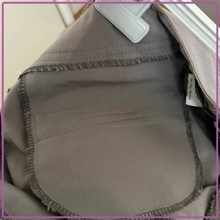 Pantalon habiller taille 46 couleur gris marron clair - photo numéro 6