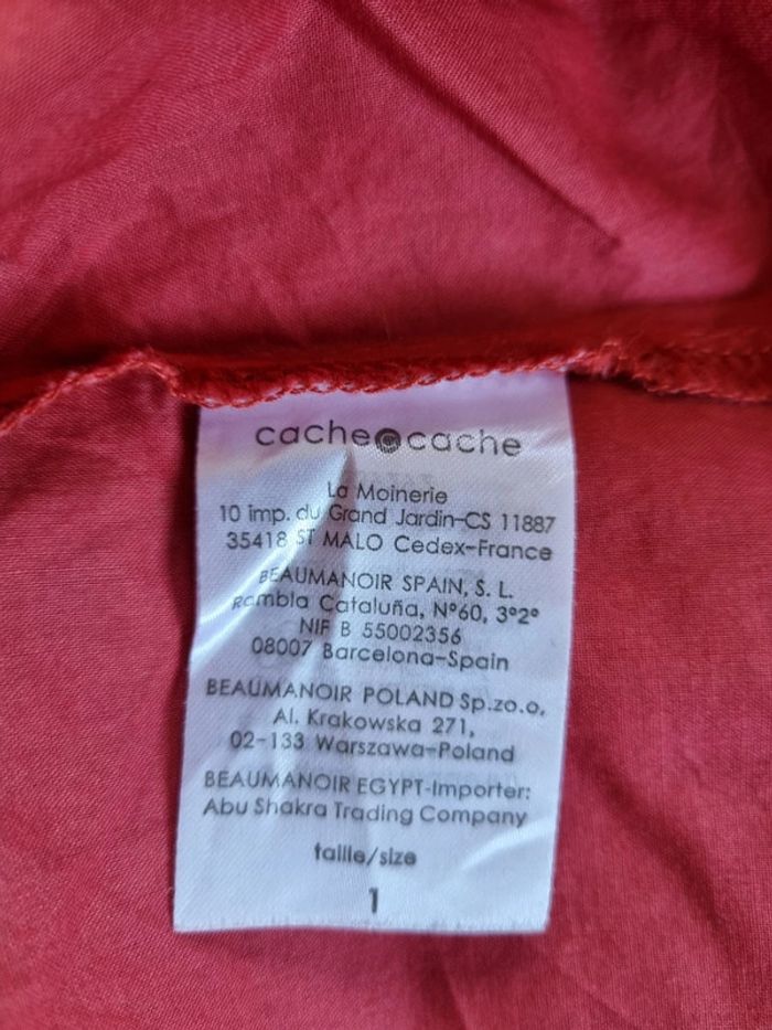 Debardeur rose foncé Cache Cache - photo numéro 6