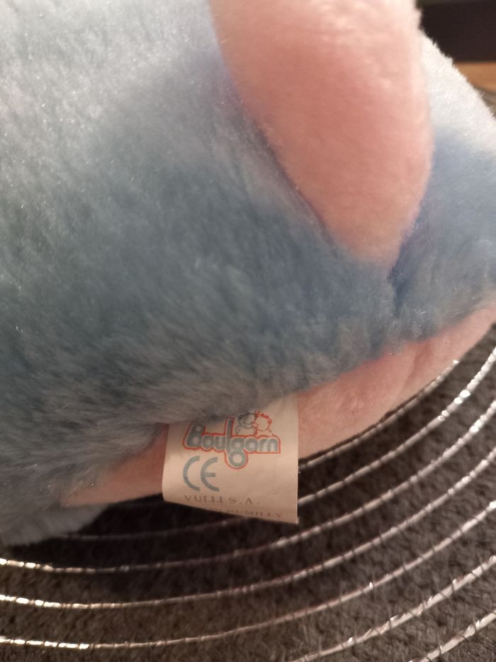 Peluche lapin Boulgom 20cm vintage - photo numéro 6