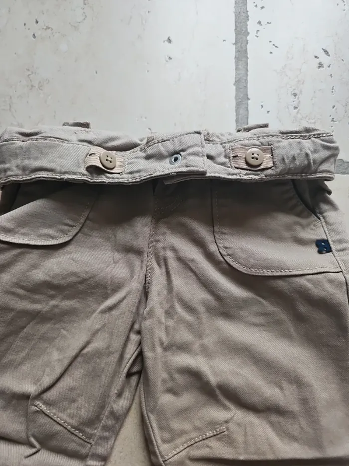 Pantalon chino beige - Obaïbi - 23 mois/86 cm - photo numéro 5