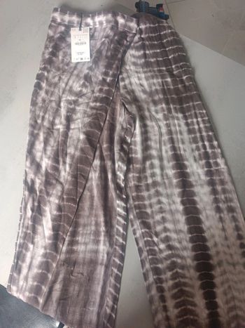 Pantalon tie and Dye Zara taille S