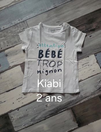 Tee-shirt "Kiabi" 2ans