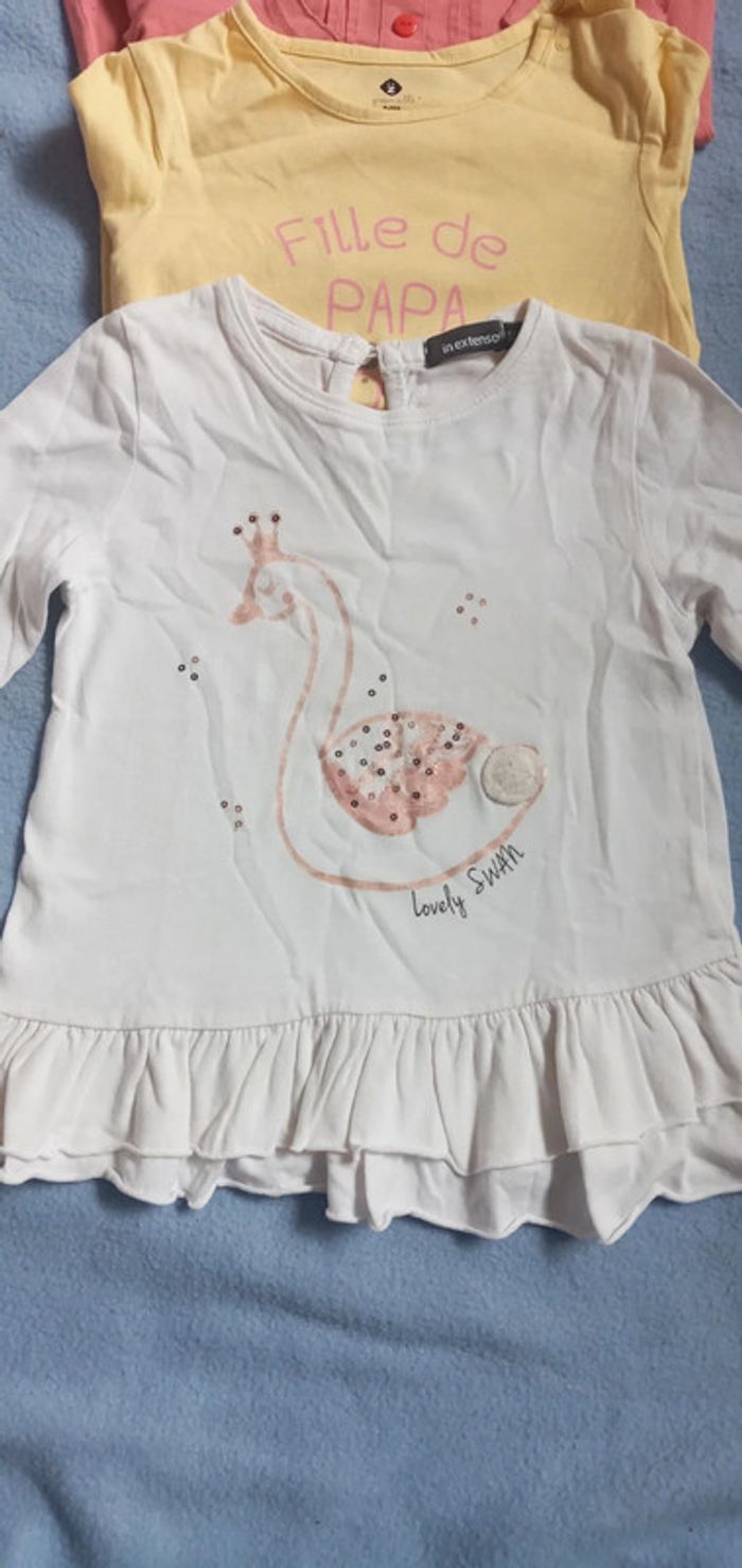 Lot de 4 haut Taille 2 ans - photo numéro 2