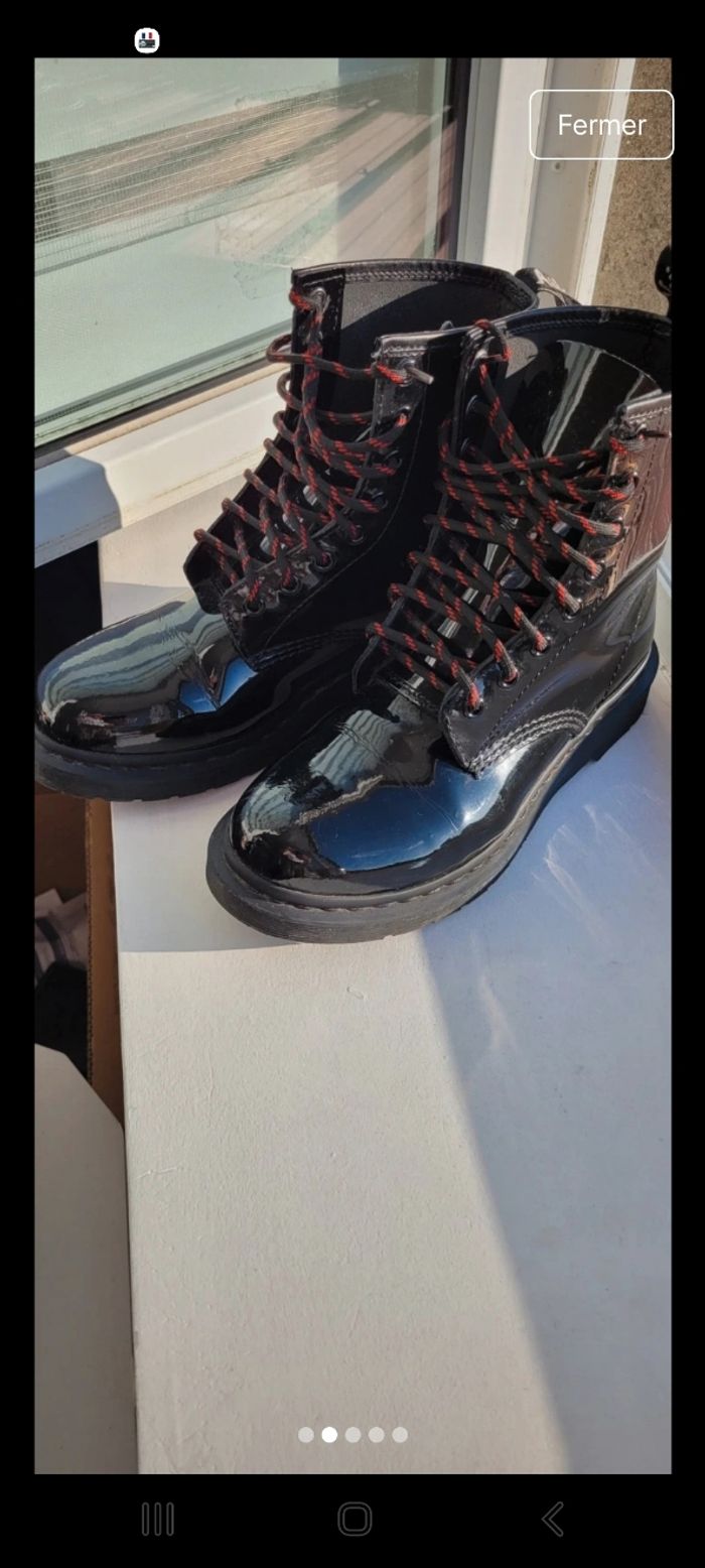 Doc martens vernis - photo numéro 4