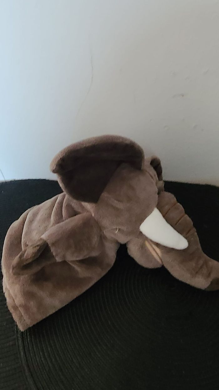 Peluche Éléphant Marionnette - photo numéro 2
