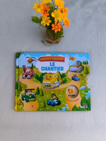 Livre Cherche et trouve le chantier Ballon
