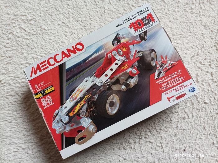 Meccano- véhicules de course