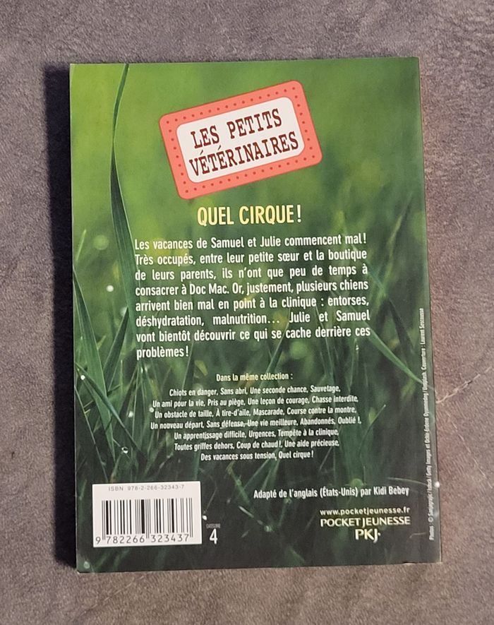 Les petits vétérinaires - tome 25 - Quel cirque ! (25) Laurie Halse Anderson - photo numéro 2