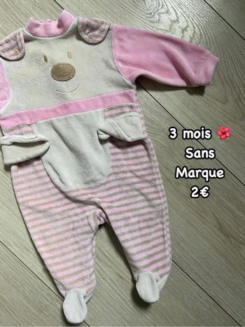 Pyjama 🌺 3 mois 🌺 Sans marque