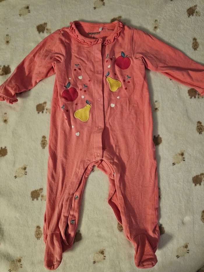 2 Pyjama bébé fille 9 mois - photo numéro 2