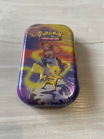 Mini Tin Pokémon Pouvoir de Kanto Pikachu/Goupix