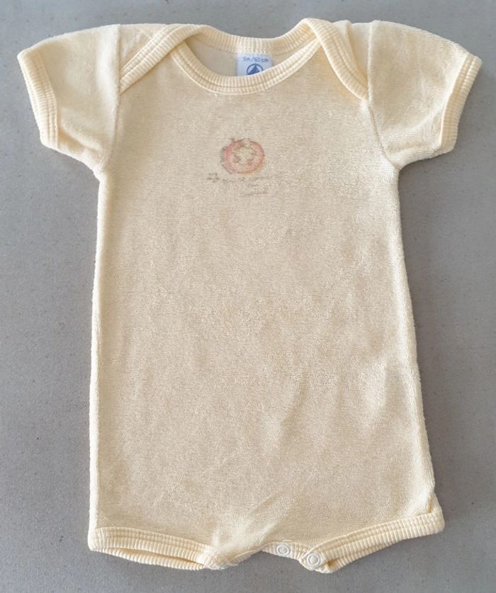 Body/combishort 3 mois Petit bateau
