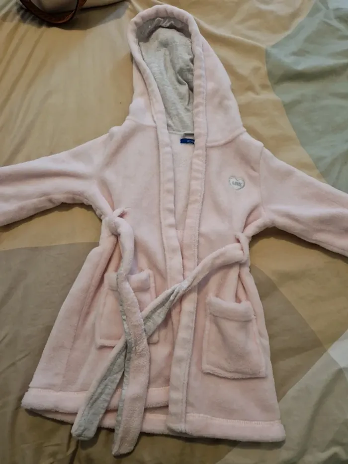 Robe de chambre fille 3 ans