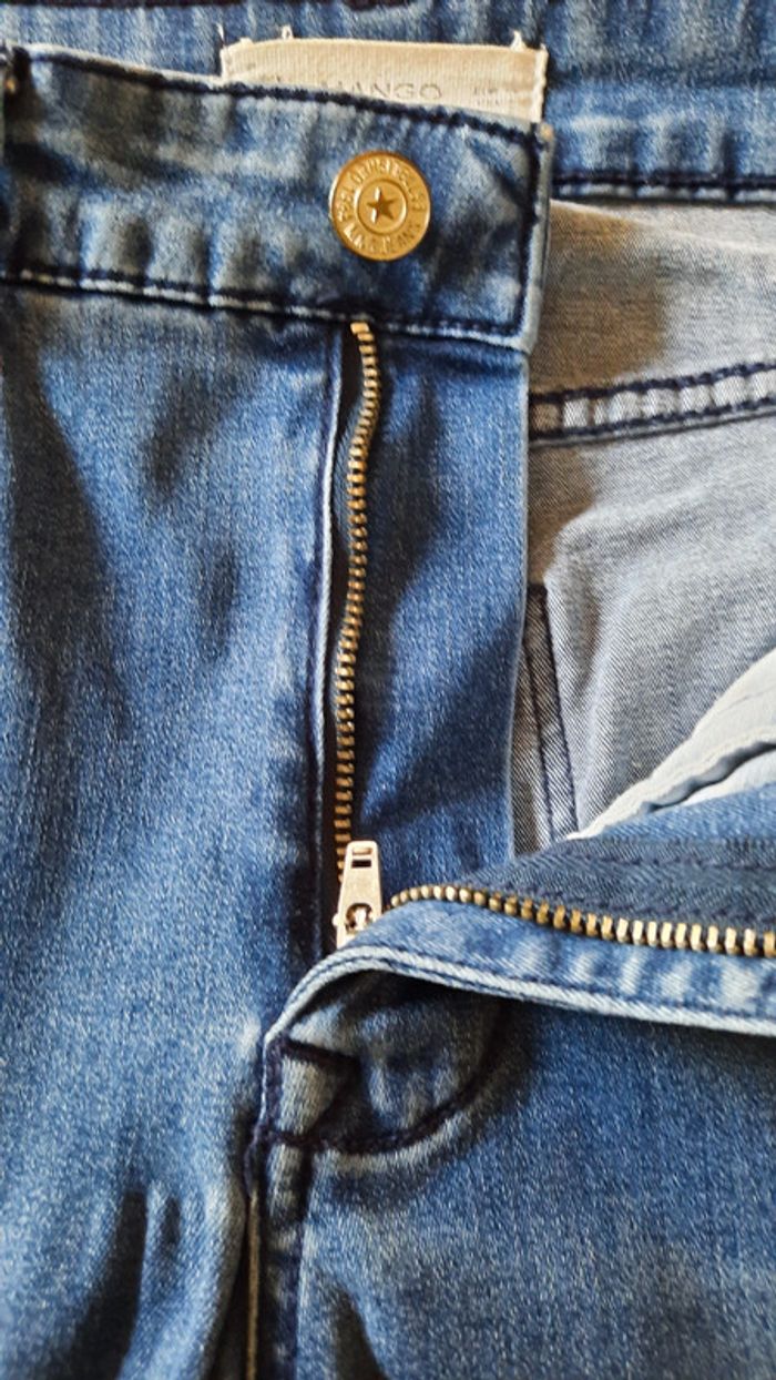 Jean bleu Mango taille 32 - photo numéro 4
