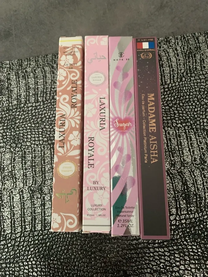 Lot de 4 parfums 35ml