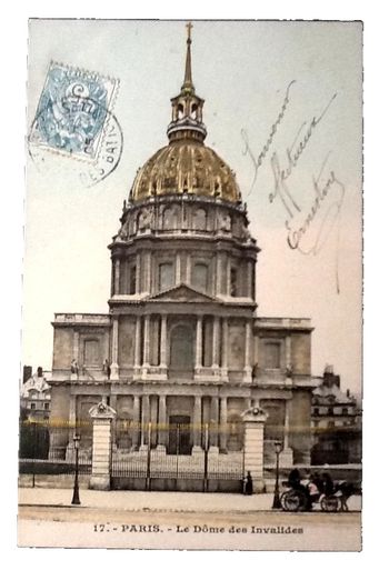 Carte postale ancienne Paris Le Dôme des Invalides