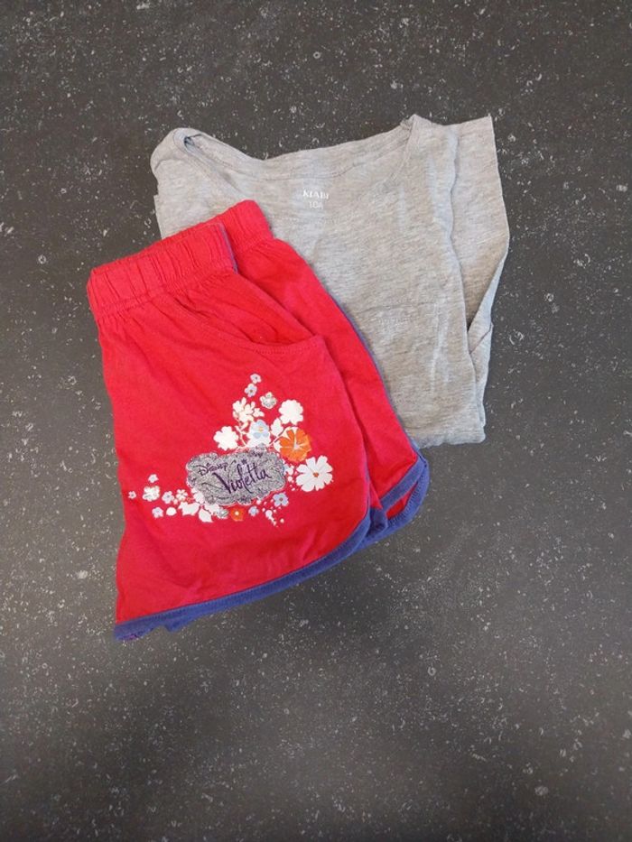 Short violetta et tee shirt kiabi 10 ans - photo numéro 8