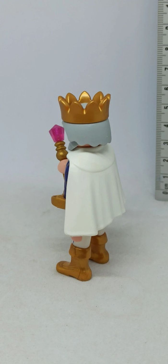 Homme roi super 4 avec cape blanche playmobil - photo numéro 2