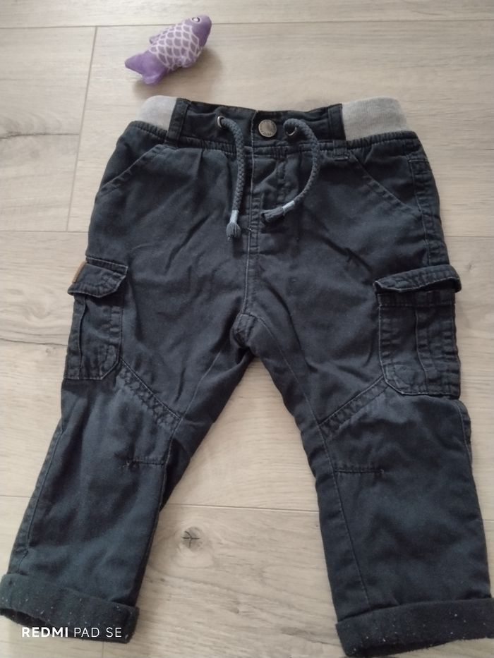 Pantalon bébé cargo 9 mois