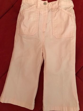 Pantalon Long Rosé Fillette12 Mois